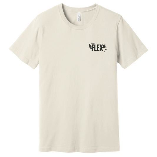 "Angel and Devil On Your Shoulder" Flex Tee