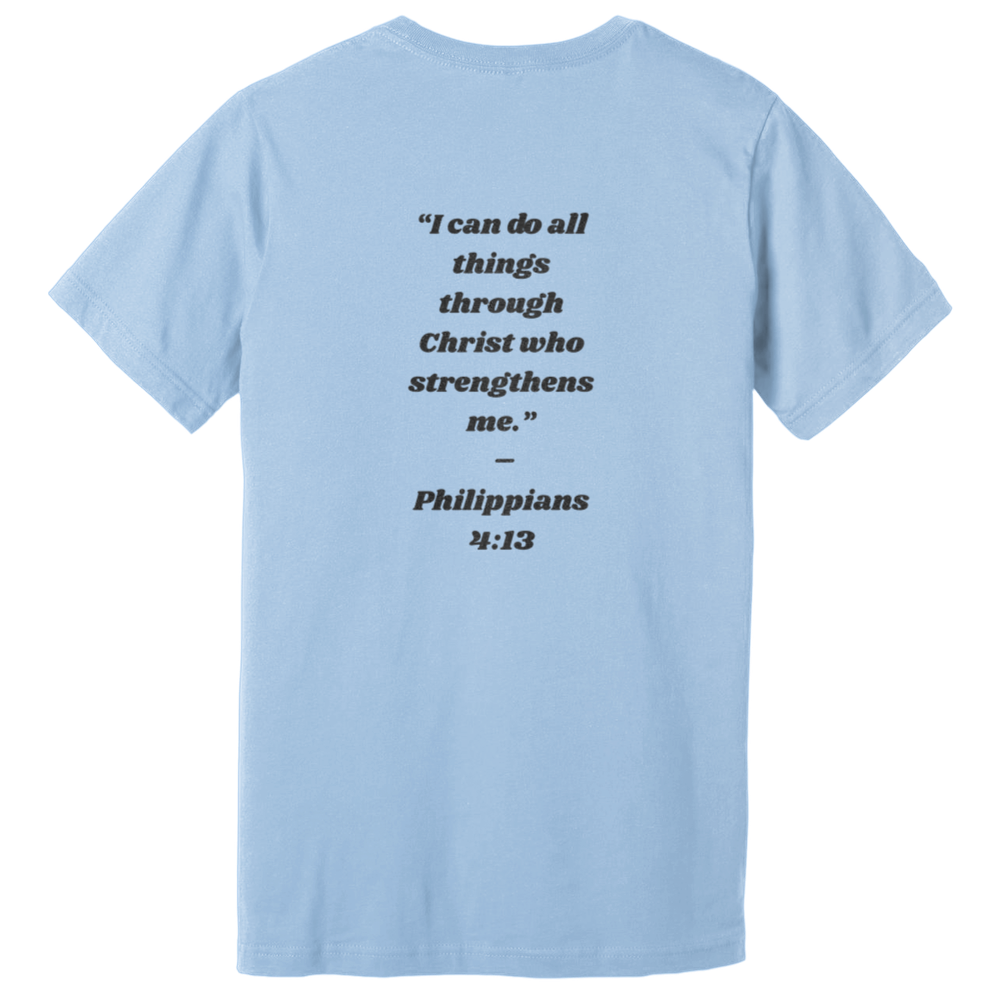 Flex-“I can do all things through Christ who strengthens me.” – Philippians 4:13 Tee
