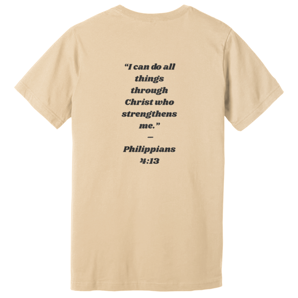 Flex-“I can do all things through Christ who strengthens me.” – Philippians 4:13 Tee