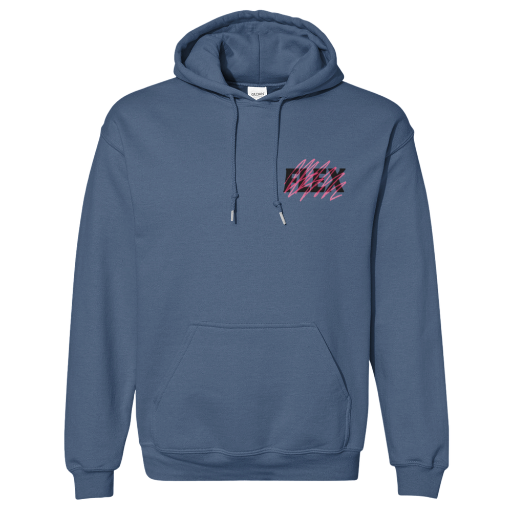 Flex "Pink Scribble" Hoodie