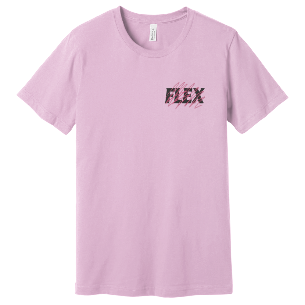 Flex "Pink Scribble" Tee
