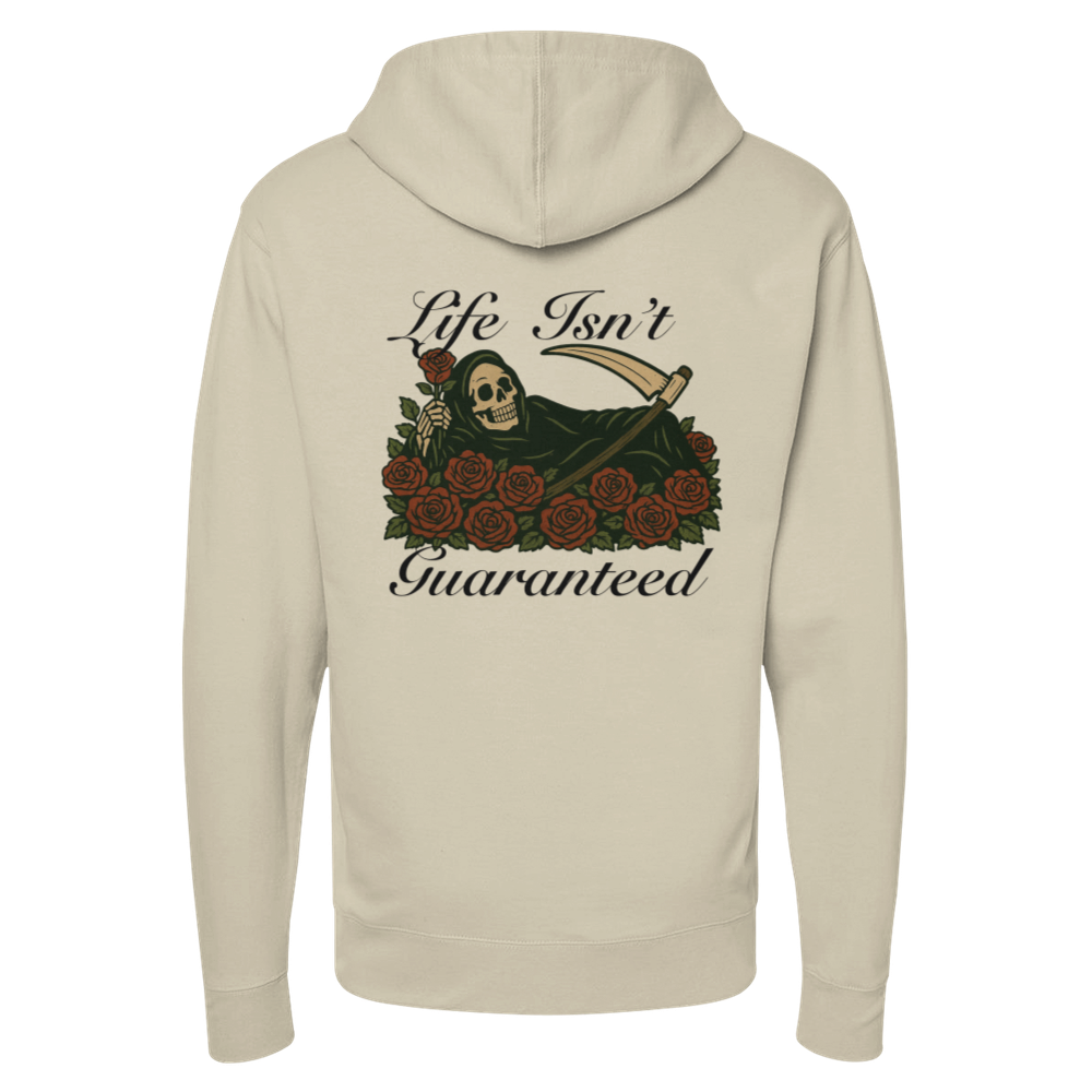 "Life Isn't Guranteed" Flex Hoodie