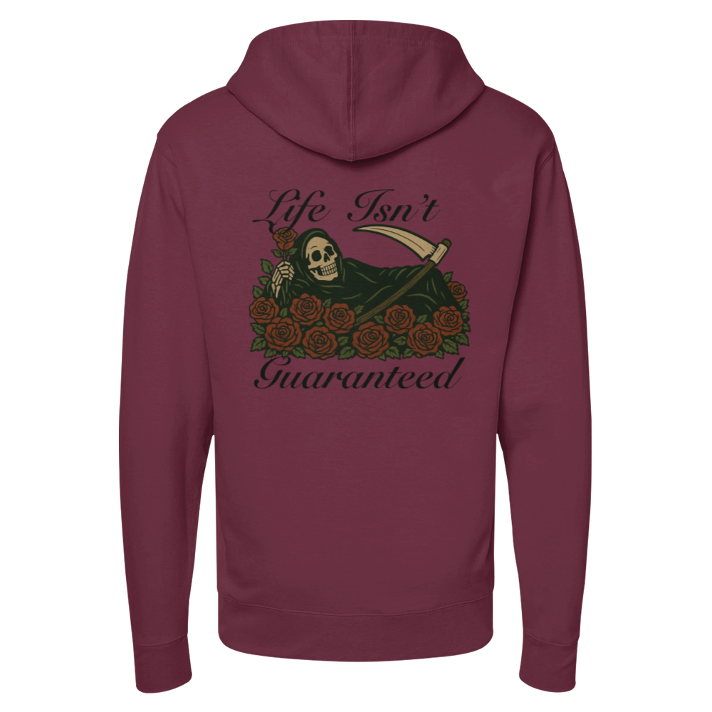 "Life Isn't Guranteed" Flex Hoodie
