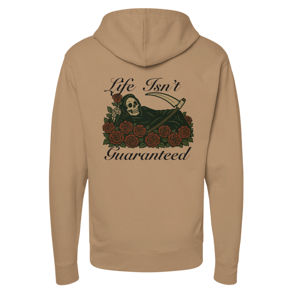 "Life Isn't Guranteed" Flex Hoodie