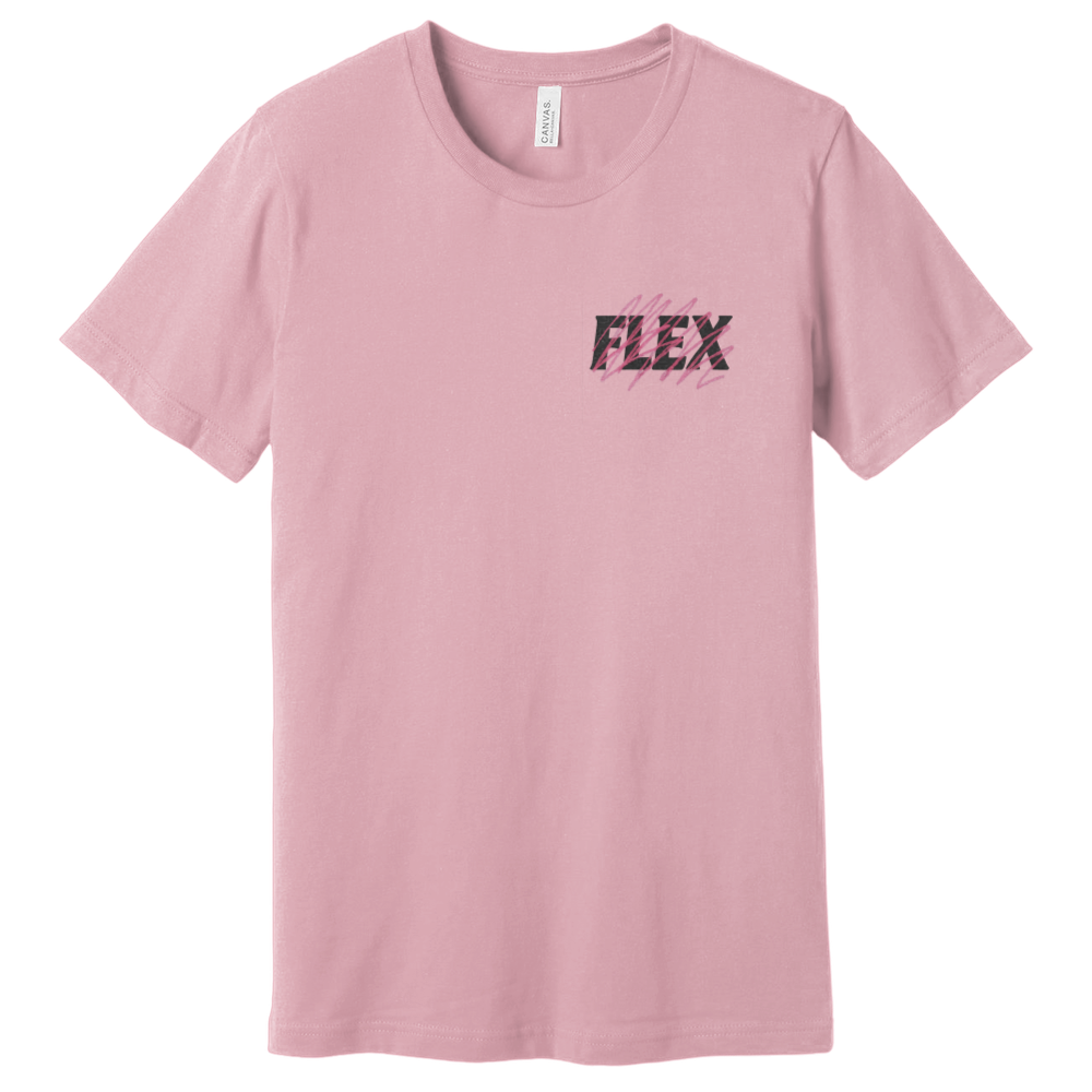 Flex "Pink Scribble" Tee