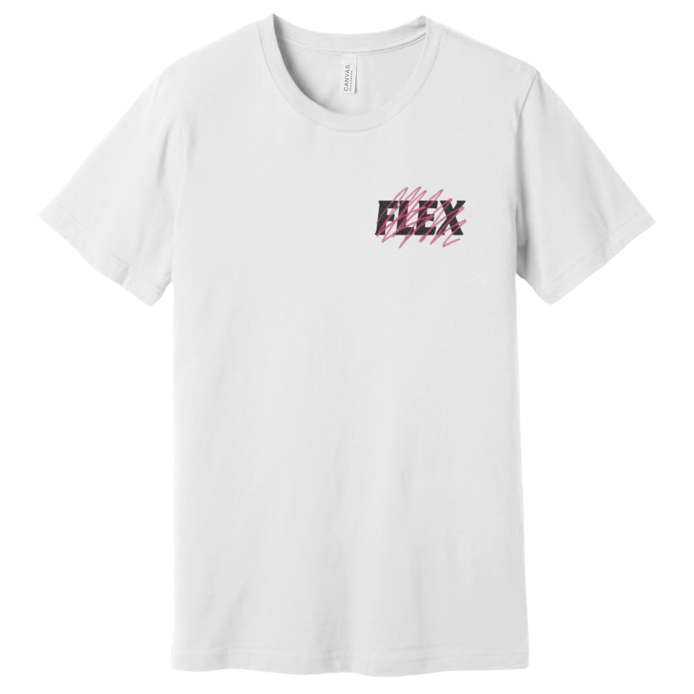 Flex "Pink Scribble" Tee