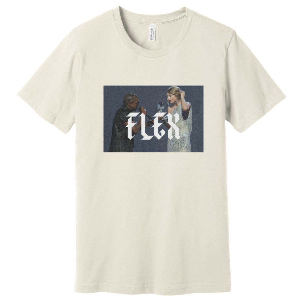 Kanye + T. Swift X Flex Logo Tee