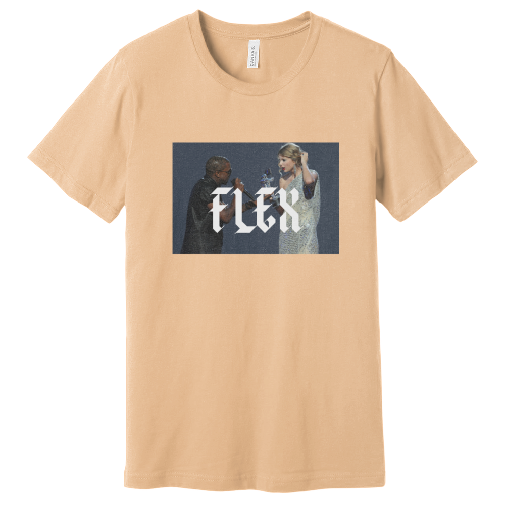 Kanye + T. Swift X Flex Logo Tee