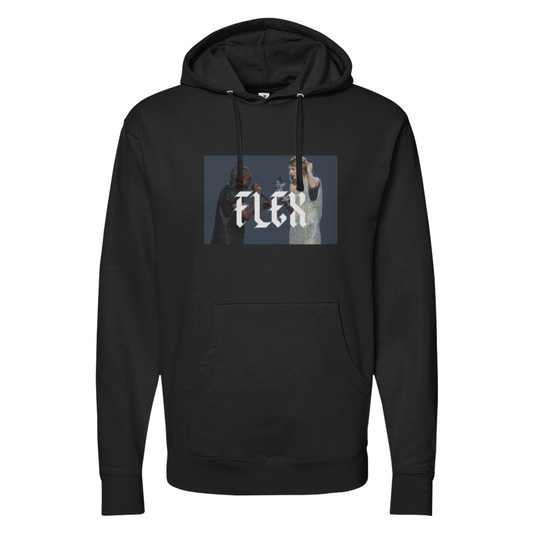 Kanye West + T. Swift X Flex Logo Hoodie