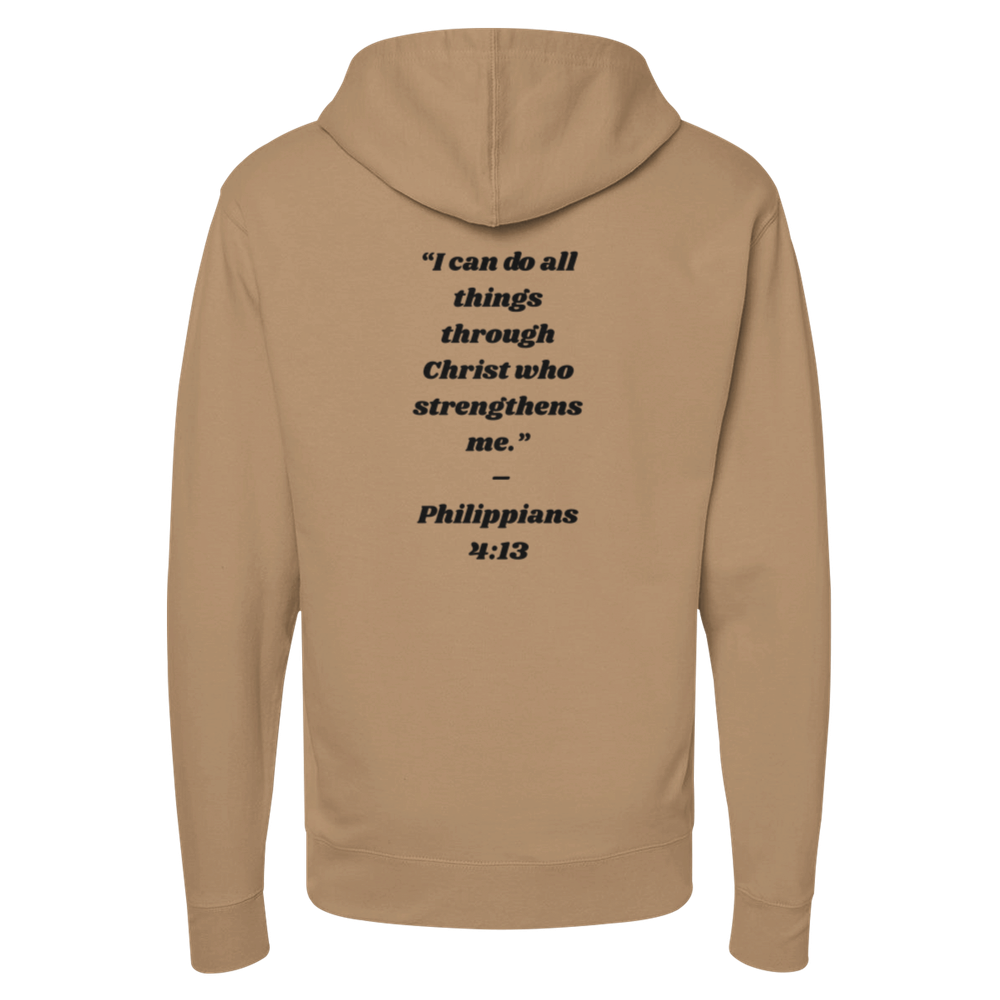 "Philippians 4:13" Flex Hoodie