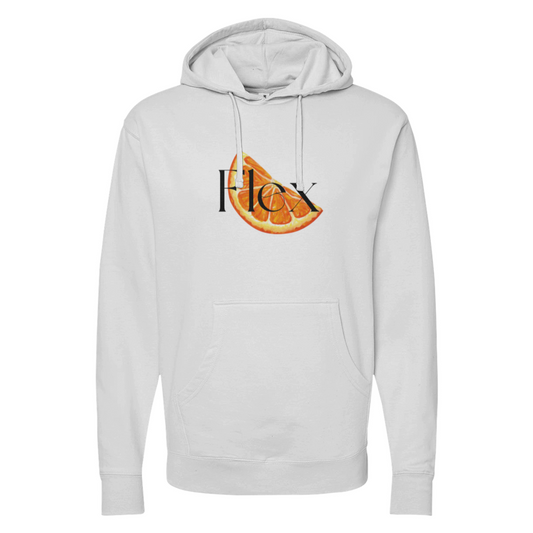 Orange X Flex Logo Hoodie